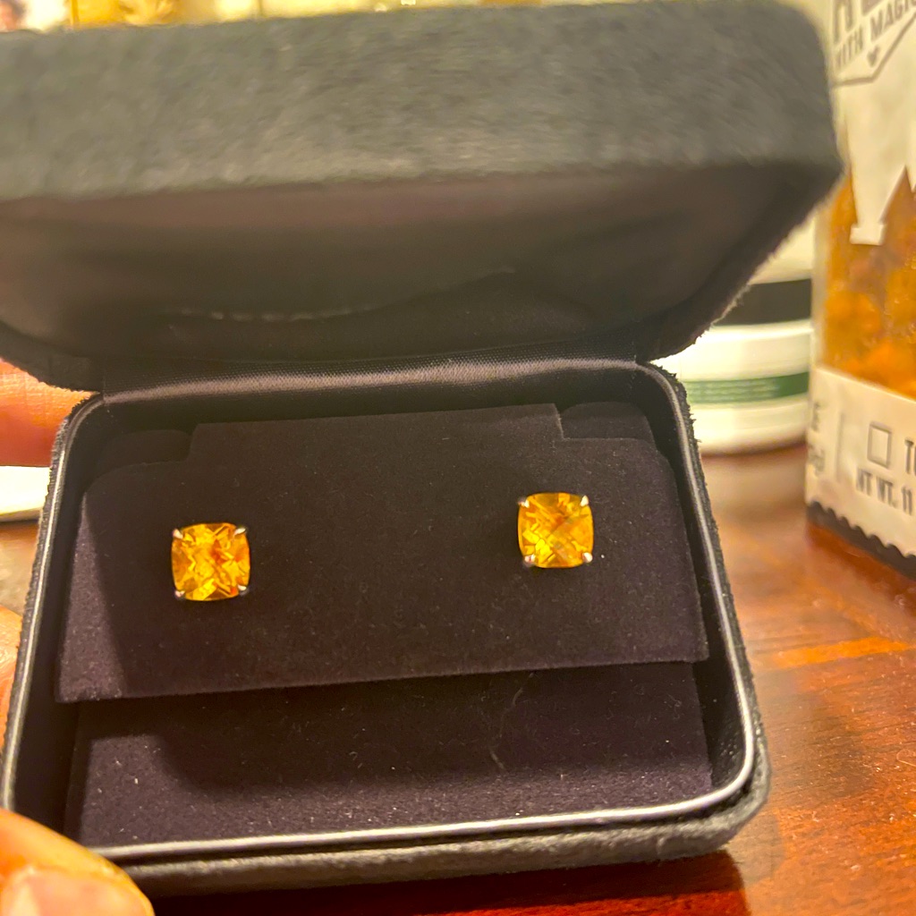 Citrine Sparkler Earrings Tiffany And Co.